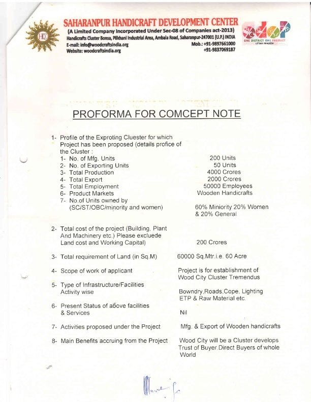 Read more about the article PROFORMA FOR CONCEPT NOTE